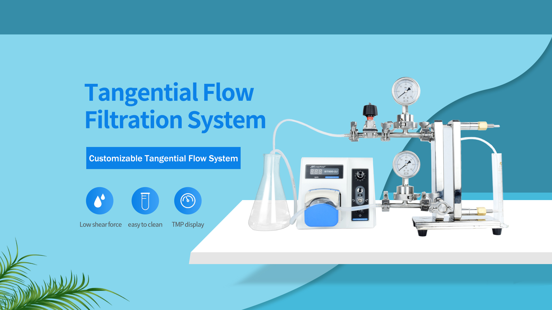 Tangential Flow Ultrafiltration System